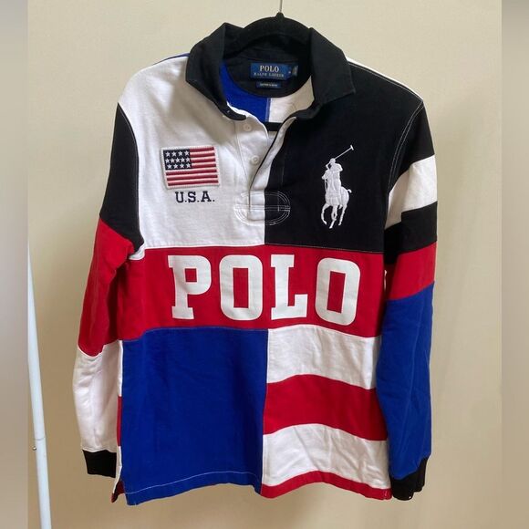 Polo Ralph Lauren vintage USA rugby polo - Picture 3 of 9